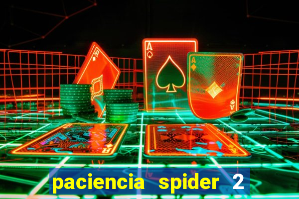 paciencia spider 2 naipes jogar